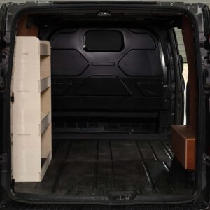 Ford Transit Custom L1 (SWB) 2024+ Bestuurderszijde Bestelwagenrekken (achter) - Afbeelding 2