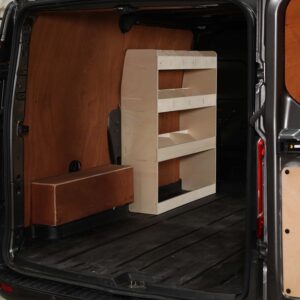 Ford Transit Custom L1 (SWB) 2012-23 Bestuurderszijde Bestelwagenrekken (voor) - Afbeelding 3