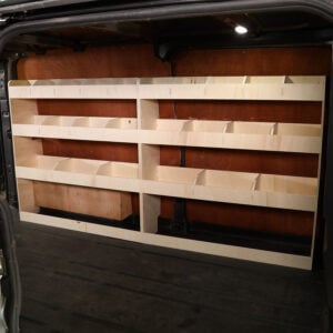 Ford Transit Custom L2 (LWB) 2012-23 Dubbele Van-planken Aan De Bestuurderskant - Afbeelding 3