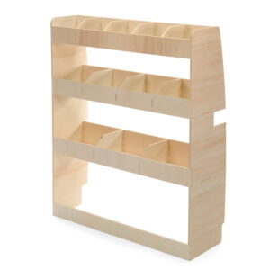 Ford Transit Custom L1 (SWB) 2012-23 Passagierszijde Bestelwagenrekken - Afbeelding 4