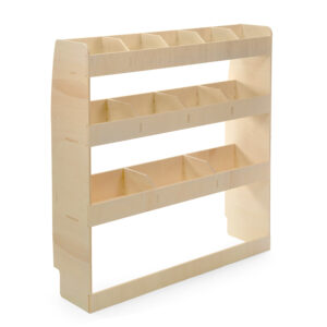 Ford Transit Custom L2 (LWB) 2012-23 Bestuurderszijde Bestelwagenrekken (voor) - Afbeelding 6