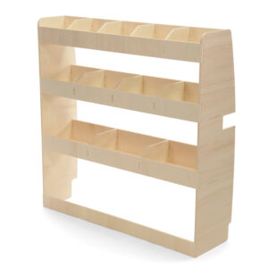 Ford Transit Custom L2 (LWB) 2012-23 Passagierszijde Bestelwagenrekken - Afbeelding 5