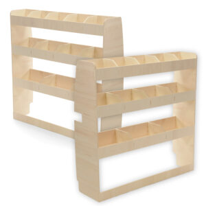 Volkswagen Transporter T7 L2 (LWB) 2025+ Dubbele Bestelwagenrekken - Afbeelding 4