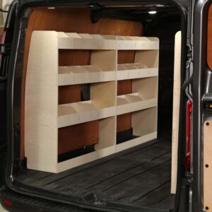 Fiat Scudo L1 (SWB) 2022+ Drievoudige Bestelwagenopbergsystemen - Afbeelding 2