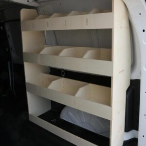 Renault Kangoo Maxi L2 (Maxi) 2008-21 Passagierszijde Bestelwagenrekken - Afbeelding 2