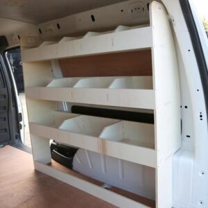 Volkswagen Caddy Maxi (L2) 2004-20 Passagierszijde Bestelwagenrekken - Afbeelding 4