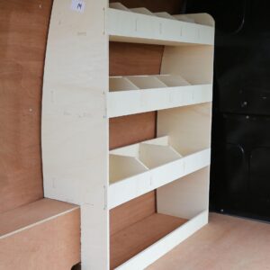 Volkswagen Transporter T5 L2 (LWB) 2003-15 Bestuurderszijde Bestelwagenrekken (voor) - Afbeelding 2