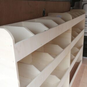 Renault Trafic L2 (LWB) 2015+ Dubbele Van-planken Aan De Bestuurderskant - Afbeelding 4
