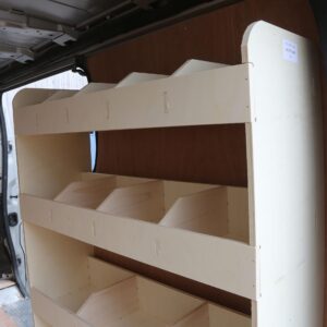 Renault Trafic L1 (SWB) 2015+ Passagierszijde Bestelwagenrekken - Afbeelding 2