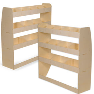 Volkswagen Transporter T6 L2 (LWB) 2015-24 Dubbele Bestelwagenrekken - Afbeelding 4