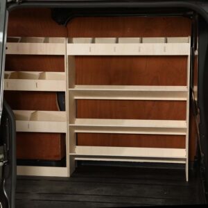 Opel Vivaro L1 (SWB) 2019+ Triple Van Storage Systems met Toolbox-plank - Afbeelding 3