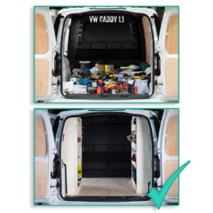 Fiat Doblo L2 2022+ Volledige planken aan de bestuurderszijde - Afbeelding 6