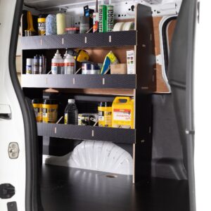 Fiat Doblo L2 2022+ Fenolplaat Drievoudige Bestelwagenopbergsystemen - Afbeelding 4