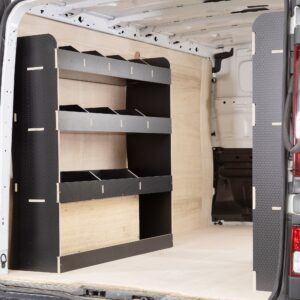 Renault Trafic L2 2015+ Fenolplaat Dubbele Bestelwagenrekken - Afbeelding 3