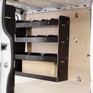 Renault Trafic L2 2015+ Fenolplaat Dubbele Bestelwagenrekken - Afbeelding 4