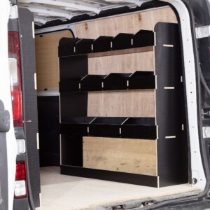 Renault Trafic L2 2015+ Fenolplaat Dubbele Bestelwagenrekken - Afbeelding 2