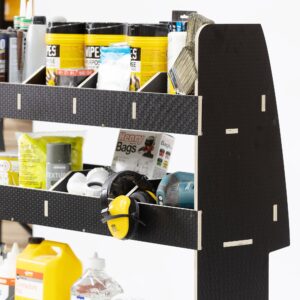 Fiat Doblo L2 2022+ Fenolplaat Drievoudige Bestelwagenopbergsystemen - Afbeelding 7