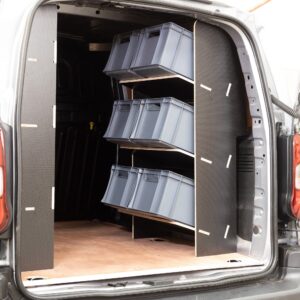 Citroen Berlingo L1 (M) 2019+ Fenolplaat Dubbele Bestelwagenrekken - Afbeelding 2