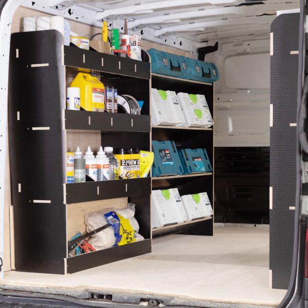 Nissan Primastar (NV300) L2 2016+ Fenolplaat Drievoudige Bestelwagenopbergsystemen - Afbeelding 1