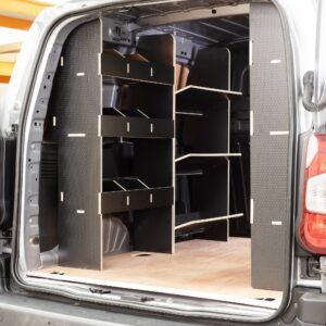 Citroen Berlingo L1 (M) 2019+ Fenolplaat Drievoudige Bestelwagenopbergsystemen - Afbeelding 4