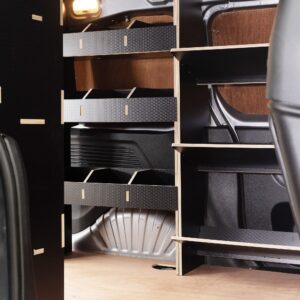 Citroen Berlingo L1 (M) 2019+ Fenolplaat Drievoudige Bestelwagenopbergsystemen - Afbeelding 5