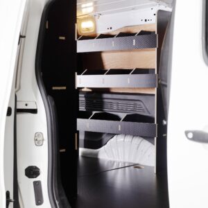 Fiat Doblo L2 2022+ Fenolplaat Drievoudige Bestelwagenopbergsystemen - Afbeelding 3