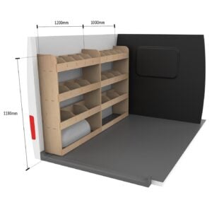 Mercedes Vito L3 2003+ Dubbele Van-planken Aan De Bestuurderskant - Afbeelding 8