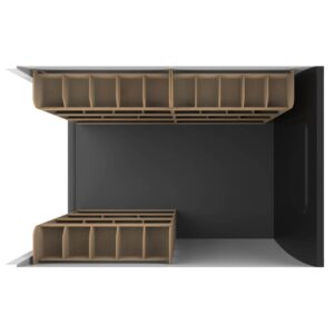 Mercedes Vito L3 2003+ Drievoudige Bestelwagenopbergsystemen - Afbeelding 8