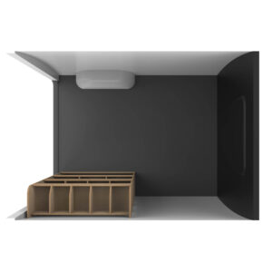 Nissan Primastar L1 2001-14 Passagierszijde Bestelwagenrekken - Afbeelding 11