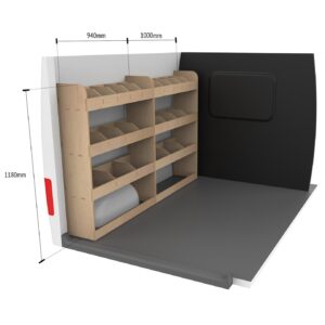 Nissan Primastar L1 2001-14 Dubbele Van-planken Aan De Bestuurderskant - Afbeelding 6