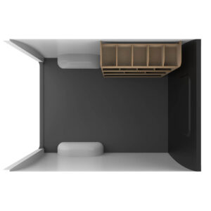 Nissan Primastar L2 2001-14 Bestuurderszijde Bestelwagenrekken (voor) - Afbeelding 10