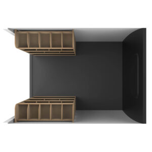 Nissan Primastar L1 2001-14 Dubbele Bestelwagenrekken - Afbeelding 9