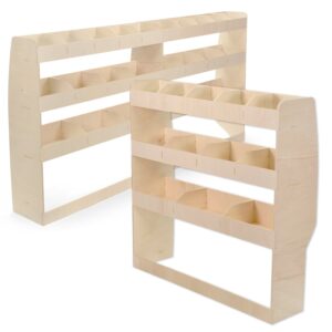 Mercedes Vito L3 2003+ Drievoudige Bestelwagenopbergsystemen - Afbeelding 4