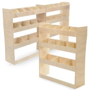 Nissan Primastar L1 2001-14 Drievoudige Bestelwagenopbergsystemen - Afbeelding 5