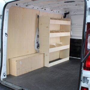 Nissan Primastar L1 2001-14 Bestuurderszijde Bestelwagenrekken (voor) - Afbeelding 4