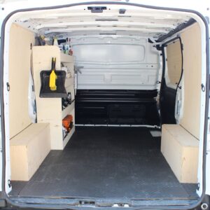 Nissan Primastar L1 2001-14 Bestuurderszijde Bestelwagenrekken (voor) - Afbeelding 3