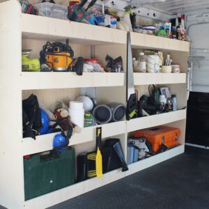 Nissan Primastar L2 2001-14 Dubbele Van-planken Aan De Bestuurderskant - Afbeelding 2