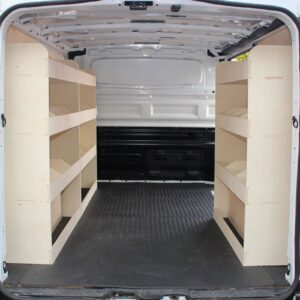 Nissan Primastar L1 2001-14 Drievoudige Bestelwagenopbergsystemen - Afbeelding 2