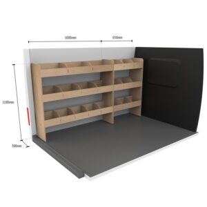 Mercedes Citan L3 (Extra Lang) 2013-21 Dubbele Van-planken Aan De Bestuurderskant - Afbeelding 10