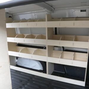 Mercedes Citan L3 (Extra Lang) 2013-21 Drievoudige Bestelwagenopbergsystemen - Afbeelding 2