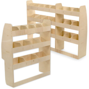 Mercedes Citan L3 (Extra Lang) 2013-21 Drievoudige Bestelwagenopbergsystemen - Afbeelding 4