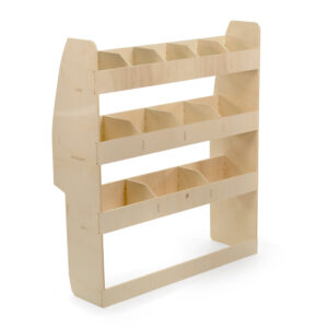 Mercedes Citan L3 (Extra Lang) 2013-21 Passagierszijde Bestelwagenrekken - Afbeelding 6