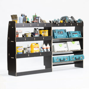 Volkswagen Transporter T7 L1 (SWB) 2025+ Fenolplaat Drievoudige Bestelwagenopbergsystemen - Afbeelding 7