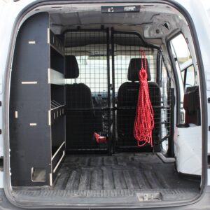 Ford Transit Courier L1 2014-23 – Bestelwagenrek met vakken bestuurderszijde, fenolplaat - Afbeelding 3